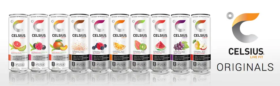 Bebidas energéticas Celsius