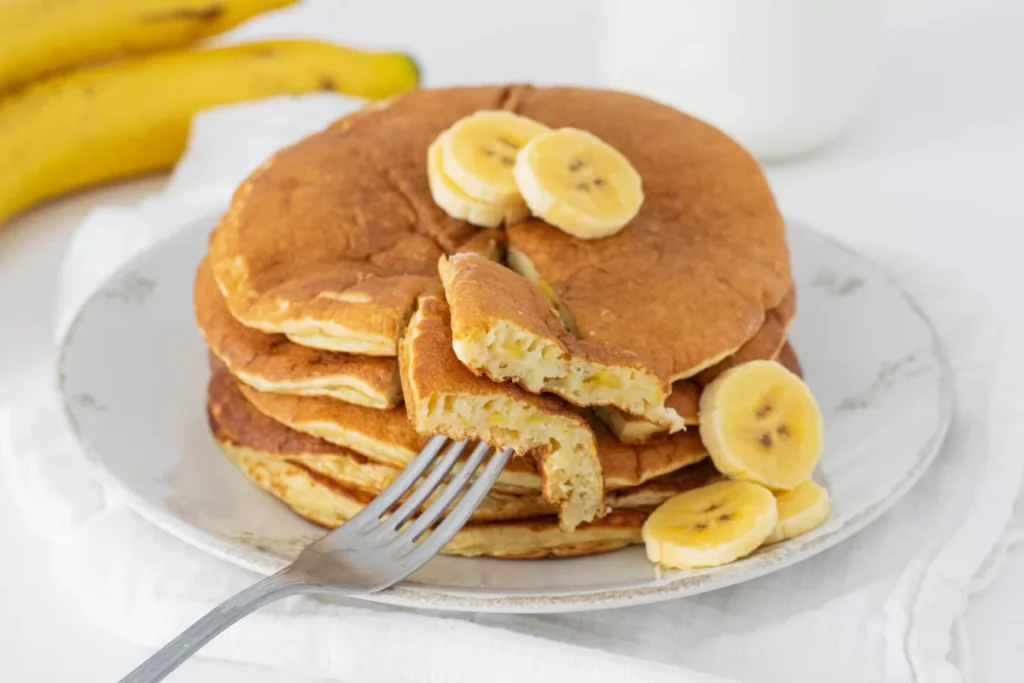 Tortitas de maca y plátano